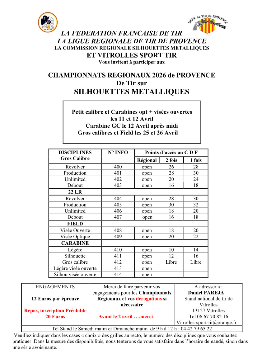 GS SM Régionaux 2025 2026